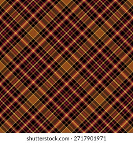 Patrón de verificación de color marrón, rojo sin costuras. Diseño a cuadros para estampados. Patrón de repetición a cuadros.  с Tejido de tartán repetido. Tejido escocés de Vector. Textura de Ekose. Franela de Madras. Línea a cuadros.
