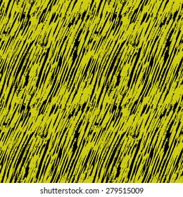 Seamless brush pen hand drawn doodle pattern. Vector background grunge texture