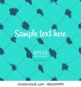 Seamless brush pen hand drawn doodle pattern. Vector grunge background for your text