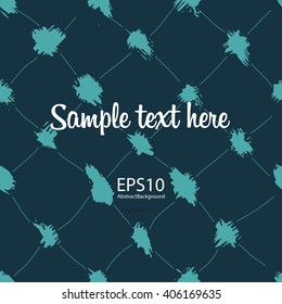 Seamless brush pen hand drawn doodle pattern. Vector grunge background for your text