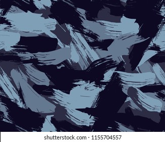 Seamless Brush Stroke Camouflage