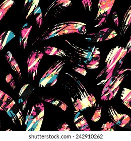 seamless brush stroke pattern