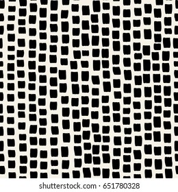 Seamless brushpen textile doodle pattern grunge texture.Trendy modern ink artistic design with authentic,unique scrapes, watercolor blotted background for a logo, cards, invitations, posters, banners.