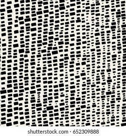 Seamless brushpen textile doodle pattern grunge texture.Trendy modern ink artistic design with authentic,unique scrapes, watercolor blotted background for a logo, cards, invitations, posters, banners.