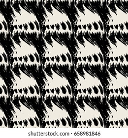 Seamless brushpen textile doodle pattern grunge texture.Trendy modern ink artistic design with authentic,unique scrapes, watercolor blotted background for a logo, cards, invitations, posters, banners.