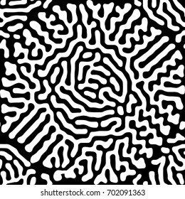 Seamless brushpen textile doodle pattern grunge texture.Trendy modern ink artistic design with authentic,unique scrapes, watercolor blotted background for a logo, cards, invitations, posters, banners.