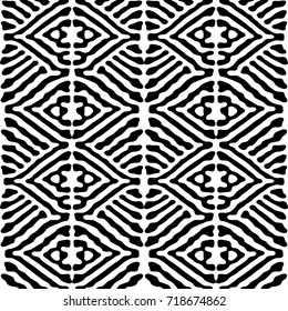 Seamless brushpen textile doodle pattern grunge texture.Trendy modern ink artistic design with authentic,unique scrapes, watercolor blotted background for a logo, cards, invitations, posters, banners.