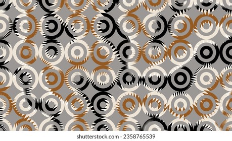 Seamless bstract geometric pattern. Vector Illustration