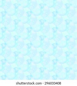 seamless bubble pattern blue vector background