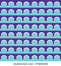 Seamless Bubble Pattern. Vector Regular Texture