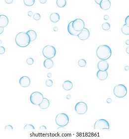 Seamless bubbles - infinitely repeatable