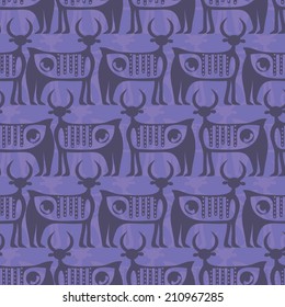 seamless with bull