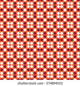 Seamless Burgundy and Red Vintage geometric diagonal block pattern