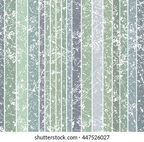 Seamless burn color dim grunge style shabby full color stripe pattern. Vector illustration for your design.