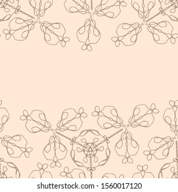Seamless burnt out background. Blank for text. Cartoon vector illustration
