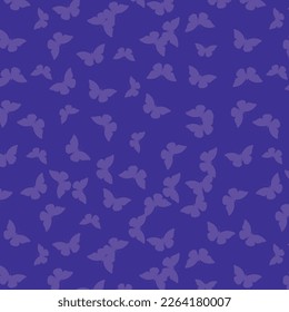 Seamless butterflies texture, butterflies pattern vector background color butterfly vector