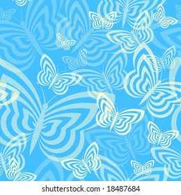 Seamless Butterfly Pattern