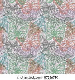 seamless butterfly pattern