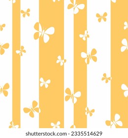 Seamless butterfly pattern. Butterflies background. Vector illustration. Design for web, wrapping, wallpaper, cover, textile, print, fabric, fashion. 