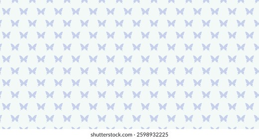 seamless butterfly pattern design with pastel colors