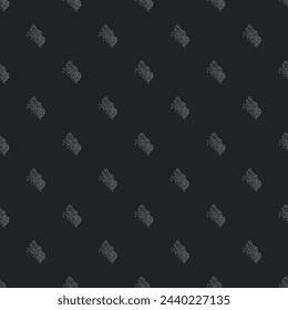Seamless butterfly pattern. Drawn butterfly background
