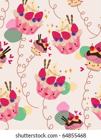 seamless cake pattern