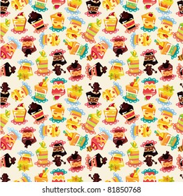 seamless cake pattern