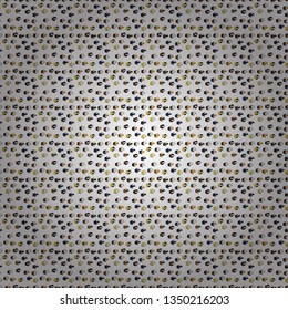 Seamless cakes pattern. Abstract backdrop for girls, wrapping paper. Food elements colorful repeated wallpaper on gray, white and brown. Vector illustration.