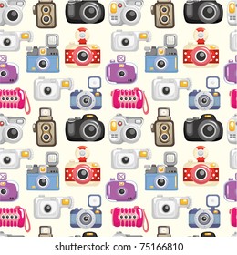 seamless camera pattern