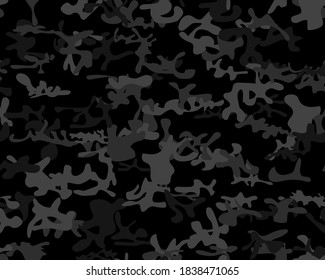 Camouflage Background Seamless Pattern Vector Stock Vector (royalty 