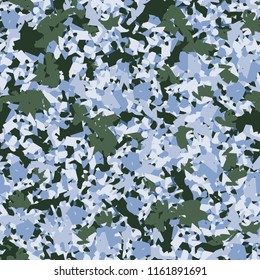 Seamless camouflage colors of the jungle.