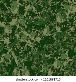 Seamless camouflage colors of the jungle.
