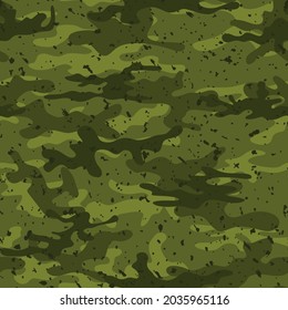 Seamless camouflage. Hunting and fishing. Vector. Cloth.