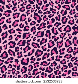 Seamless camouflage leopard skin. abstract background dark spots orange print for fabric and clothing. Vector illustration	