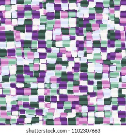 Seamless camouflage over which is located striped mesh. Multi-colored texture.