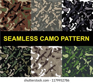 Seamless Camouflage Pattern