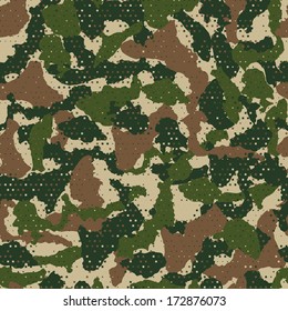Seamless camouflage pattern