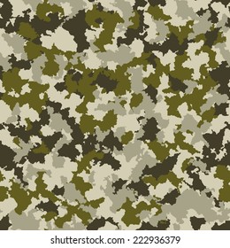 Seamless camouflage pattern