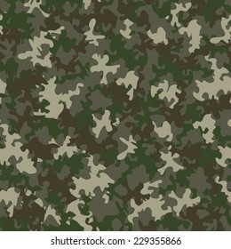 Seamless camouflage pattern