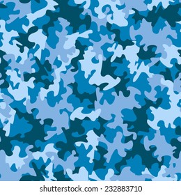 Seamless camouflage pattern