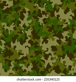 Seamless camouflage pattern