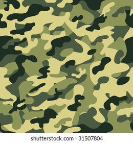 Seamless camouflage pattern