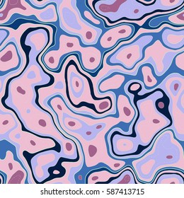 seamless camouflage pattern in acid color palette, tile-able vector texture