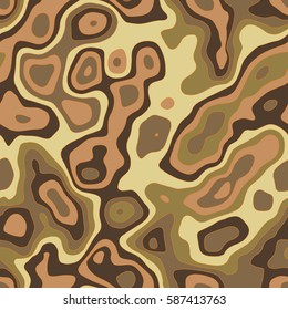 seamless camouflage pattern in acid color palette, tile-able vector texture