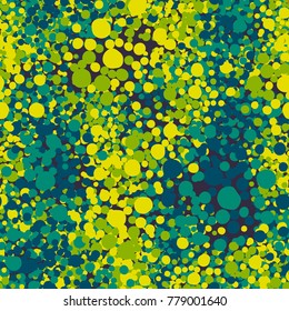 Seamless camouflage pattern of five colors. Fashionable coloring for new clothes.