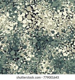Seamless camouflage pattern of five colors. Fashionable coloring for new clothes.