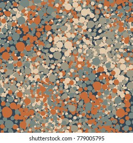 Seamless camouflage pattern of five colors. Fashionable coloring for new clothes.