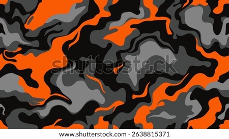 seamless camouflage pattern for hunting apparel