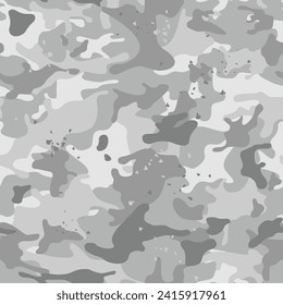 Seamless camouflage pattern. Military camo. Abstract vector