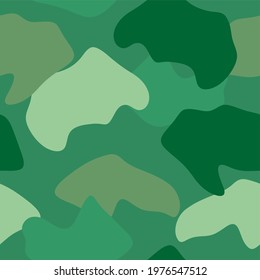 Seamless camouflage pattern. Military pattern. Textile design. Camouflage fabric. Military camouflage. Endless vector pattern. Military clothing.
